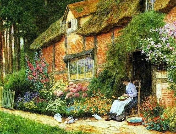 They their cottage repair at the