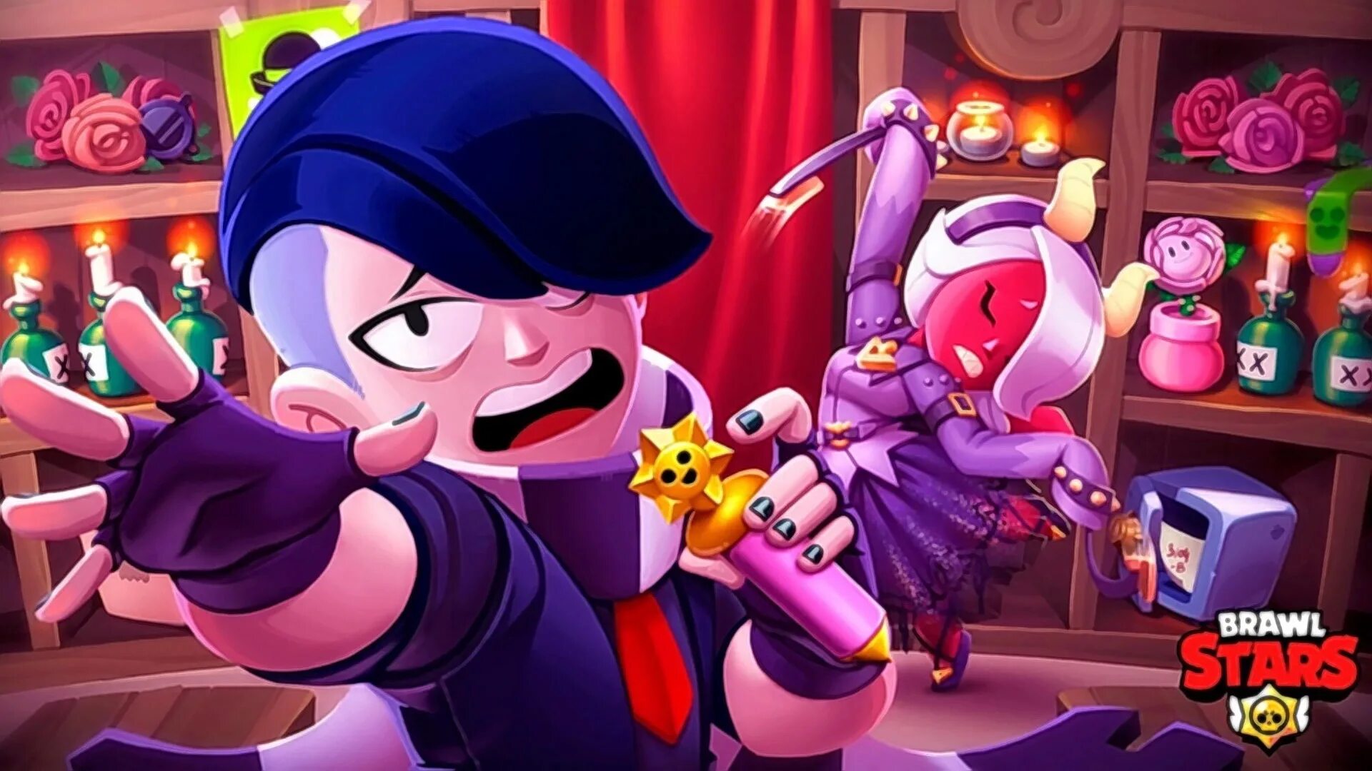 Версия с анжелой и мелоди brawl stars. Фенг Браво старс. Фэнг Brawl Stars. Фенг Браво старс арт.