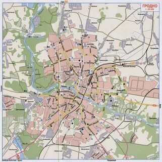 Карта дорог гродно