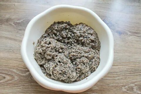Икра грибная через мясорубку