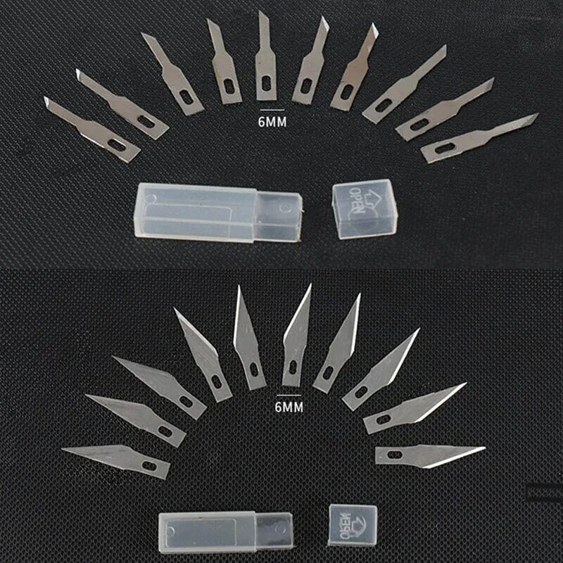 Прямое лезвие для скальпеля 10 мм для резьбы по дереву. Нож для раскроя кожи скальпельный из каленой стали с ценами. Knife Sculpt. Скальпель кожа