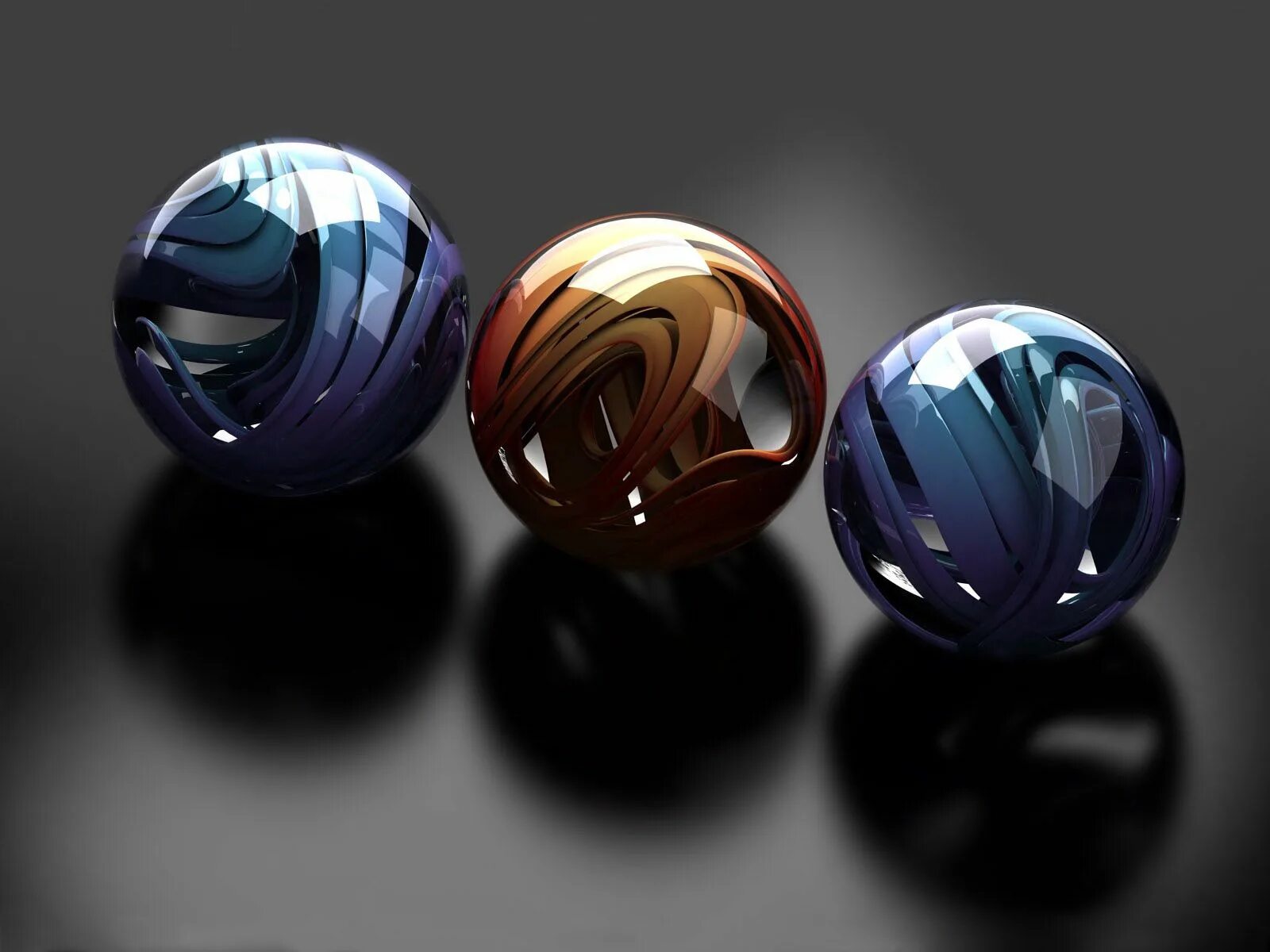 3 d balls