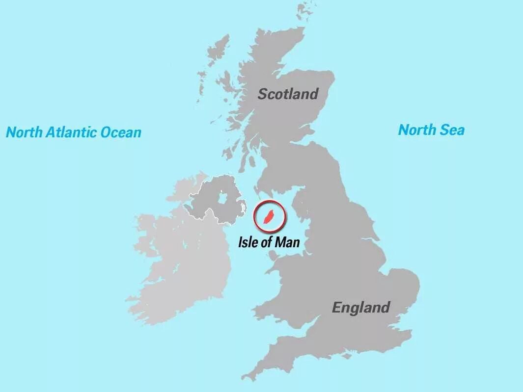 The Isle of man на карте Великобритании. Остров Мэн на карте Великобритании. Isle of man на карте.