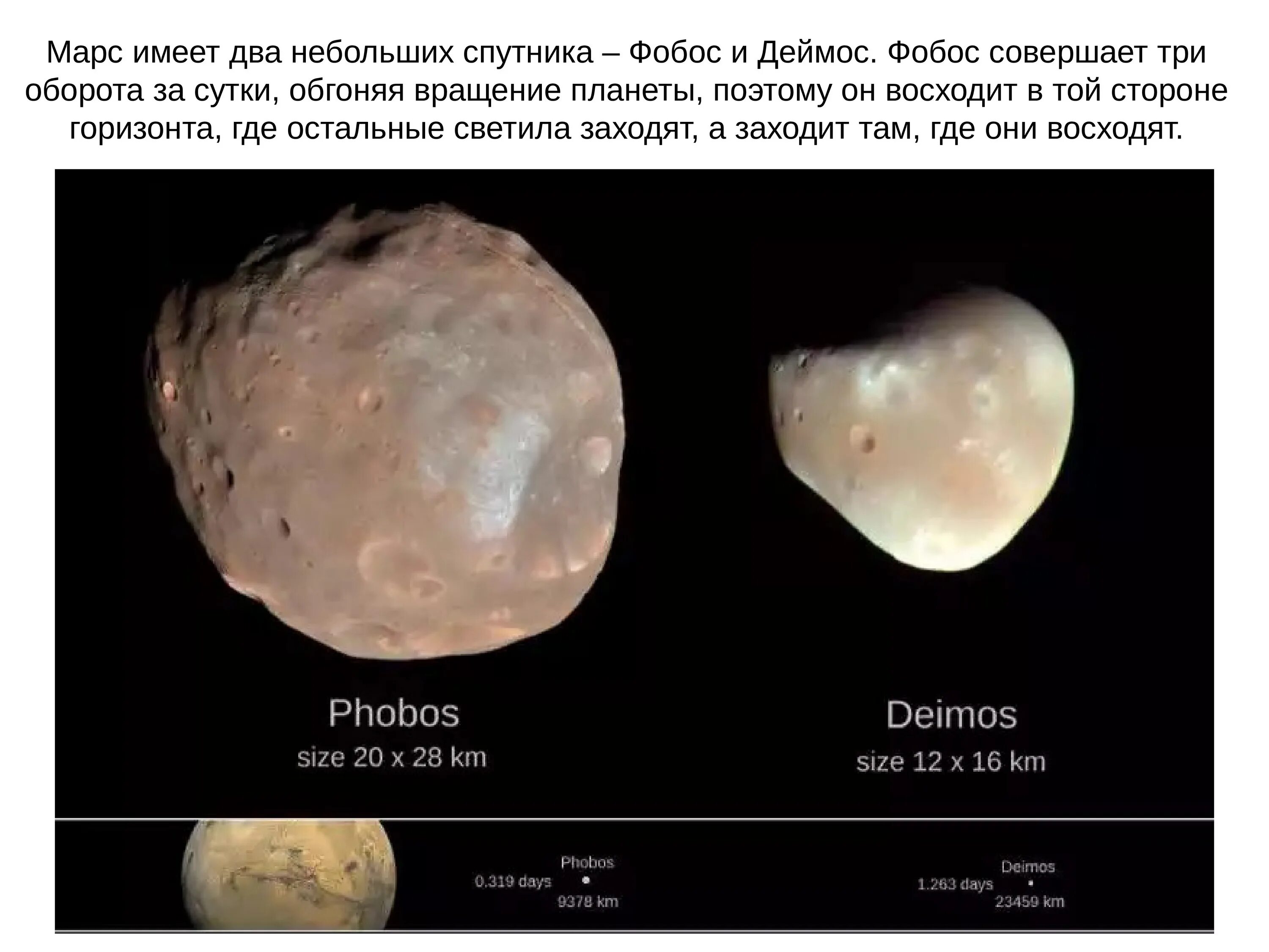 Страх и ужас спутники какой. Планета Марс спутники Марса. Фобос и Деймос спутники планеты. Два спутника Фобос и Деймос. Фобос и Деймос спутники Размеры.
