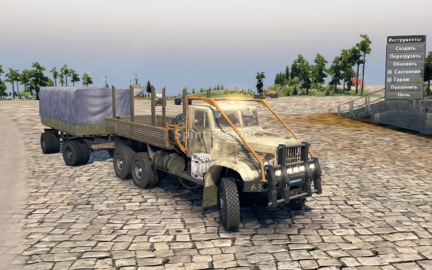 Spintires версия 03.03 16. Spin Tires 03.03.16 на ЗИЛЫ КРАЗ 16 на 16. Спинтирес 03 03 16 длинный прицеп.