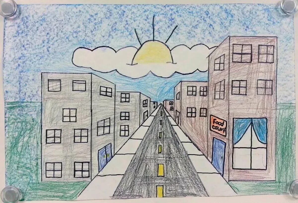 Город рисунок. Город рисунок легкий. Рисунок города карандашом для детей. Пейзаж города легкий. Включи простые города
