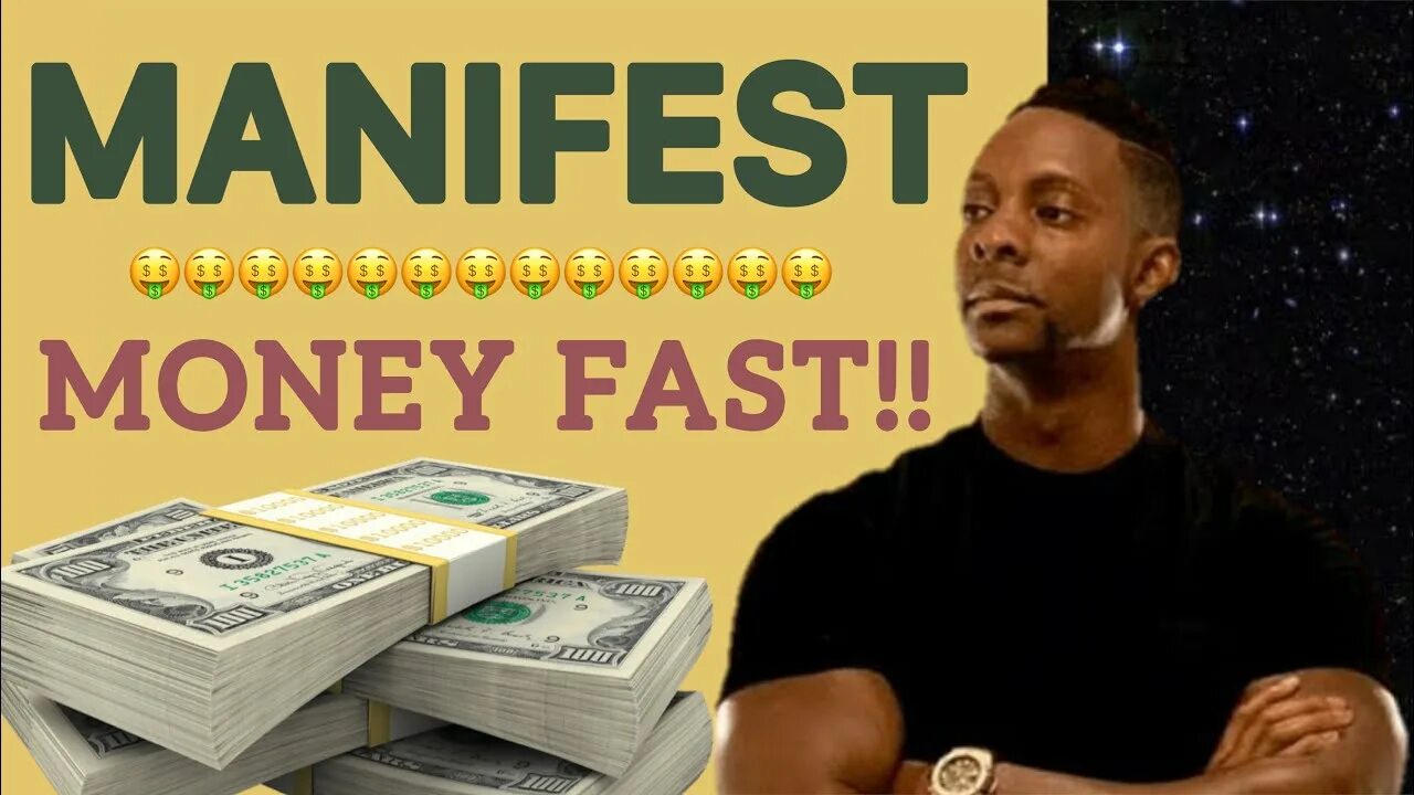 We this fast. Money Manifest. Money manifestation. How to Manifest. Let's Manifest money.