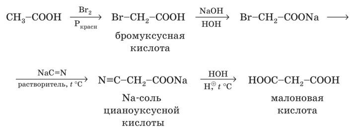 Бромуксусная кислота из уксусной кислоты. Малоновая кислота из уксусной кислоты. Получение бромуксусной кислоты из уксусной кислоты. Этиловый эфир бромуксусной кислоты формула.