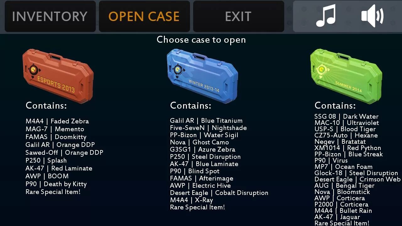 Item contains