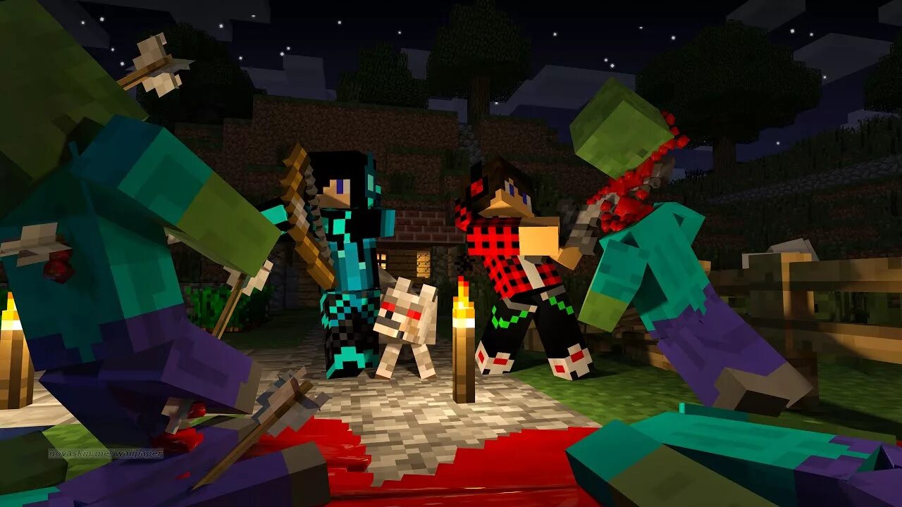 Minecraft последняя битва