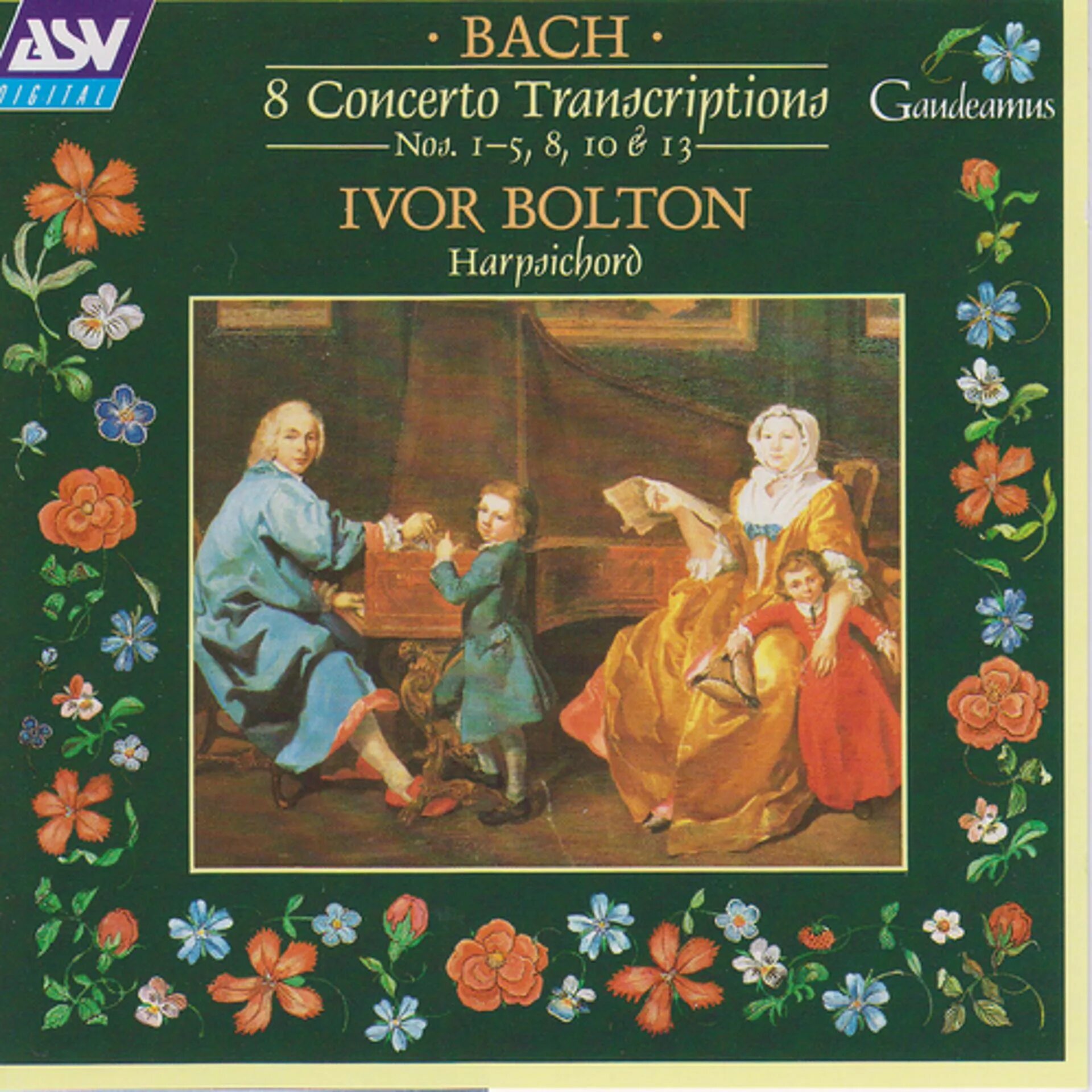 Бах и Вивальди. Бах 8. 1 Harpsichord Concerto Bach. J.S. Bach - Harpsichord Concertos BWV 1054.
