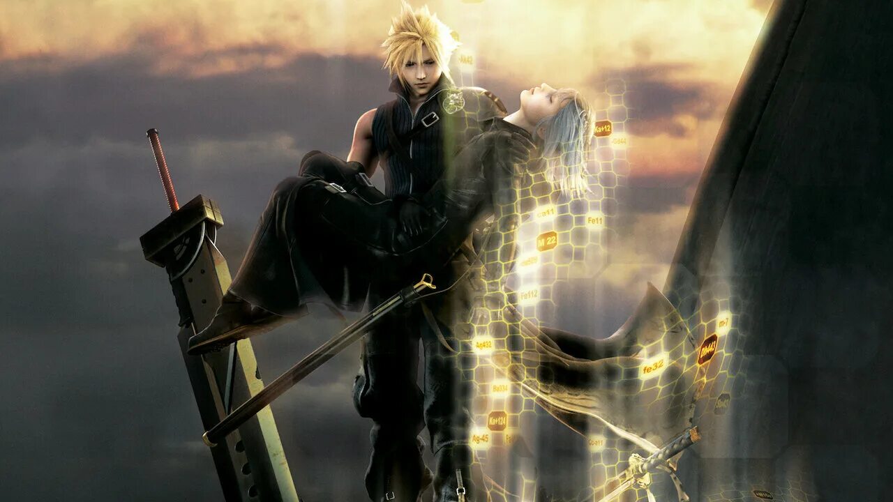 Final fantasy vii advent. Кададж final fantasy 7. final fantasy vii. final fantasy vii: advent children. клауд финал фэнтези 7 advent.
