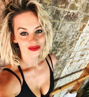Kimberly Wyatt Sexy Boobs In Cleavage.