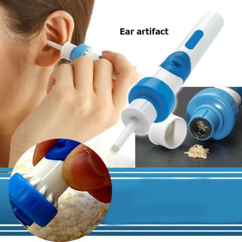 Для очистки ушей от серы. Набор для чистки ушей. Электрический очиститель ушей. Прибор для чистки ушных пробок. Аппарат для очистки ушей от серы.