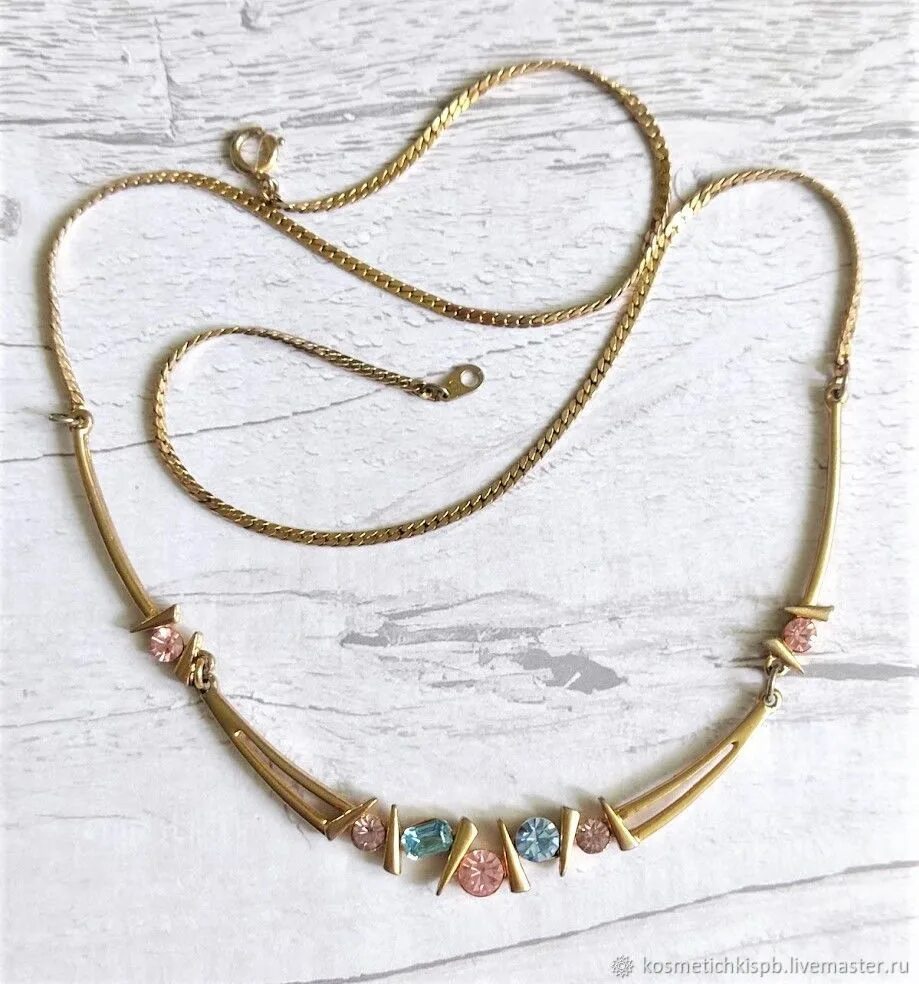 Колье винтаж. Винтажные бусы. Колье 44810548сф. Винтажные колье бижутерия. Колье винтаж.