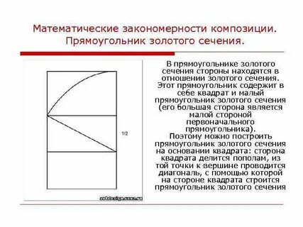Сечение прямоугольника