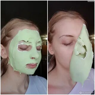 Альгинатная маска эффект