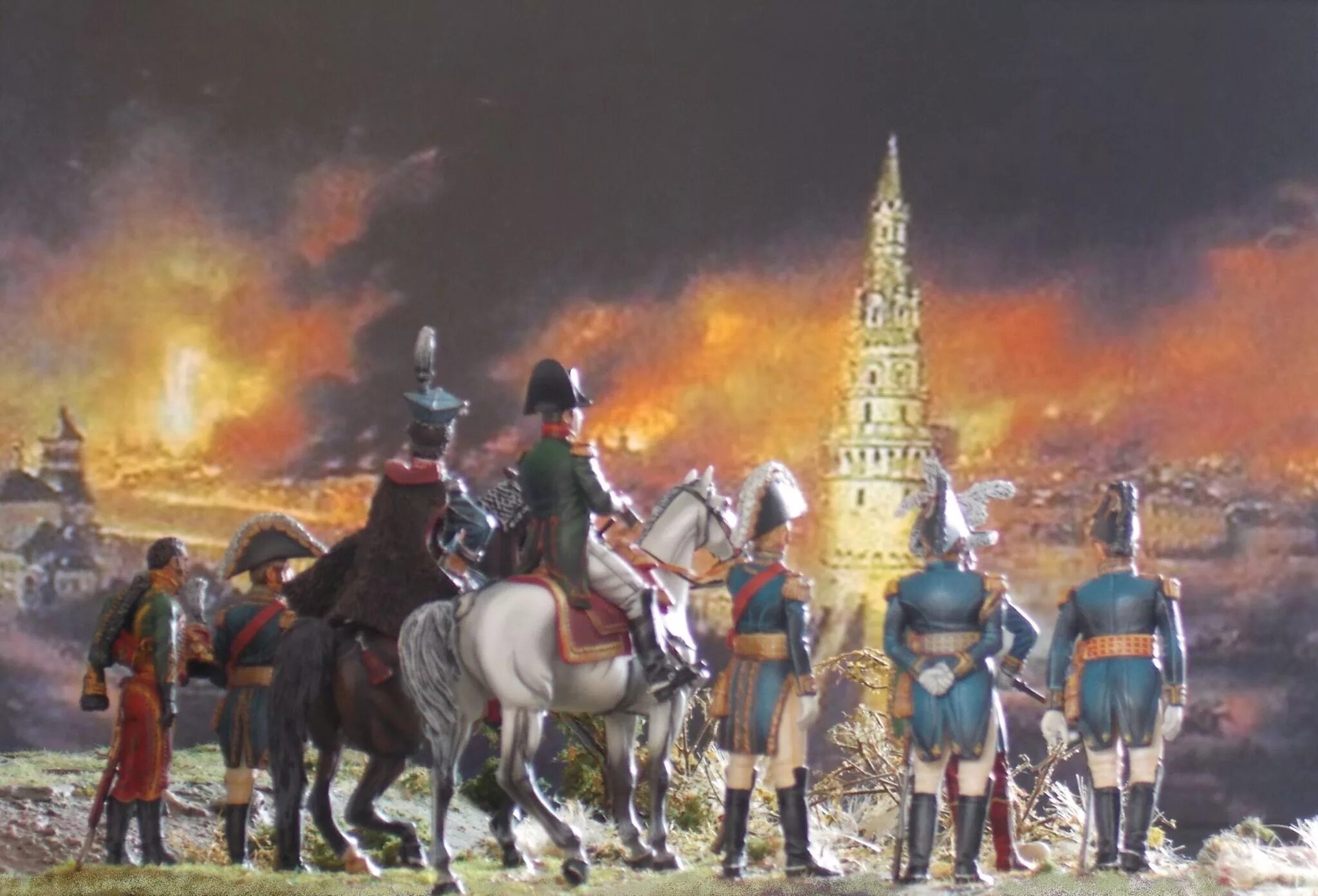 Наполеон Бонапарт в Москве 1812. Наполеон в Кремле Москва 1812 года.