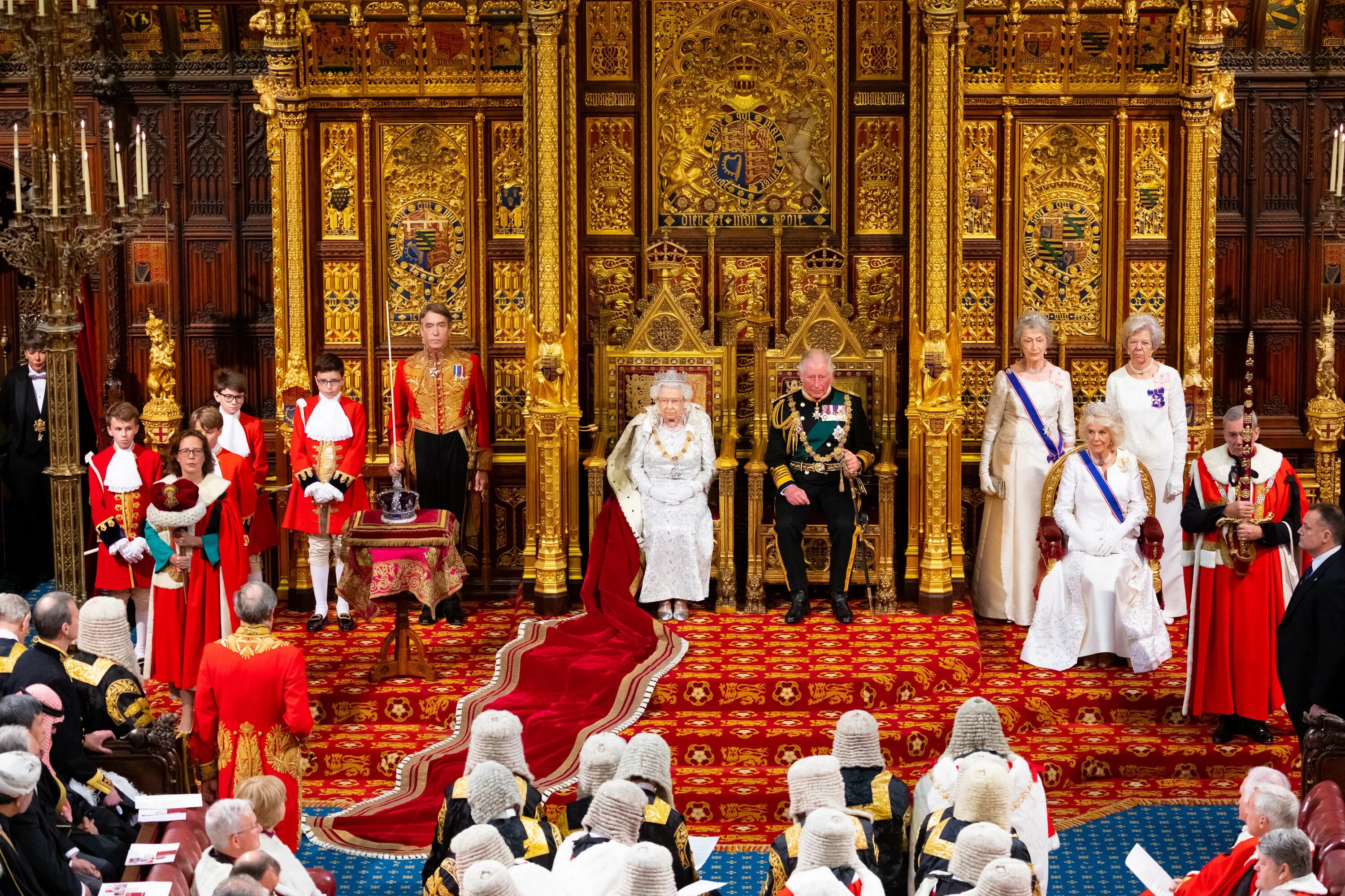 The State Opening of Parliament Великобритании. Королевская монархия Великобритании.