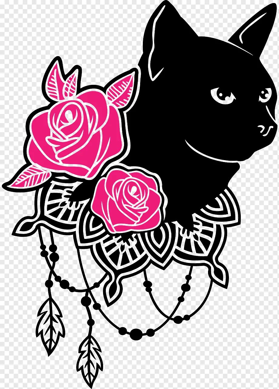 Черно розовая кошка. Значок кошечка. Силуэт кошки. Тату силуэт кошки. Черно розовую кошку