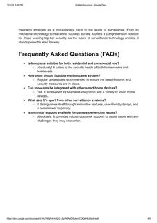 Innocams: A Comprehensive Guide To The Future Of Discreet Surveillance.