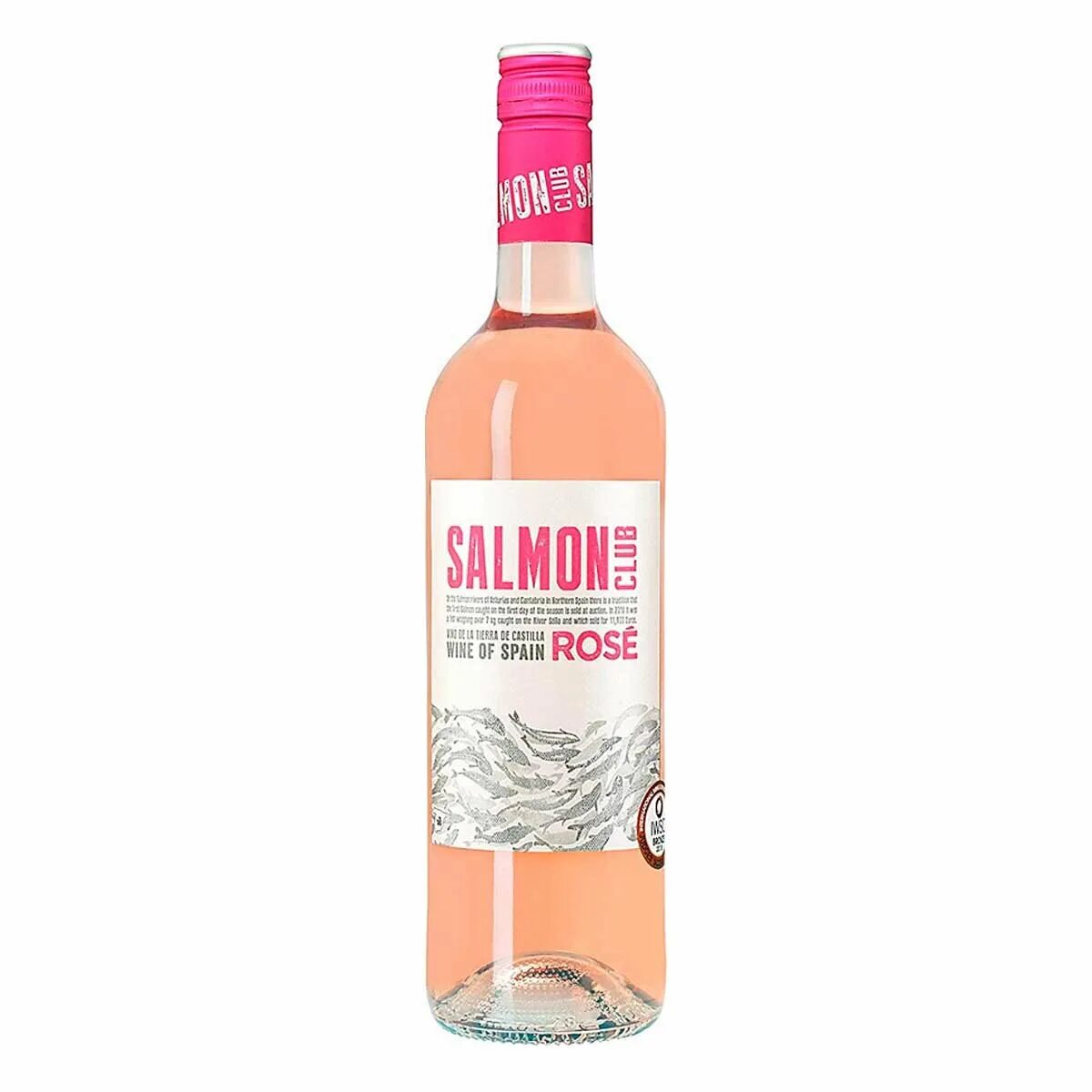 Розовое сухое купить. Вино Салмон клаб Розе 0,75. Вино розовое сухое «Salmon Club Rose». Вино Испания Салмон клаб Розе розовое сухое. Салмон клаб Розе роз.сух. 0,75л.