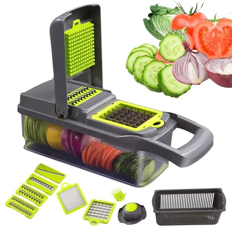 Резка овощей кубиками. Овощерезка ручная многофункциональная Veggie Slicer 14. Veggie Slicer овощерезка. Многофункциональная тёрка Slicer Pro. Терка Найсер Дайсер.