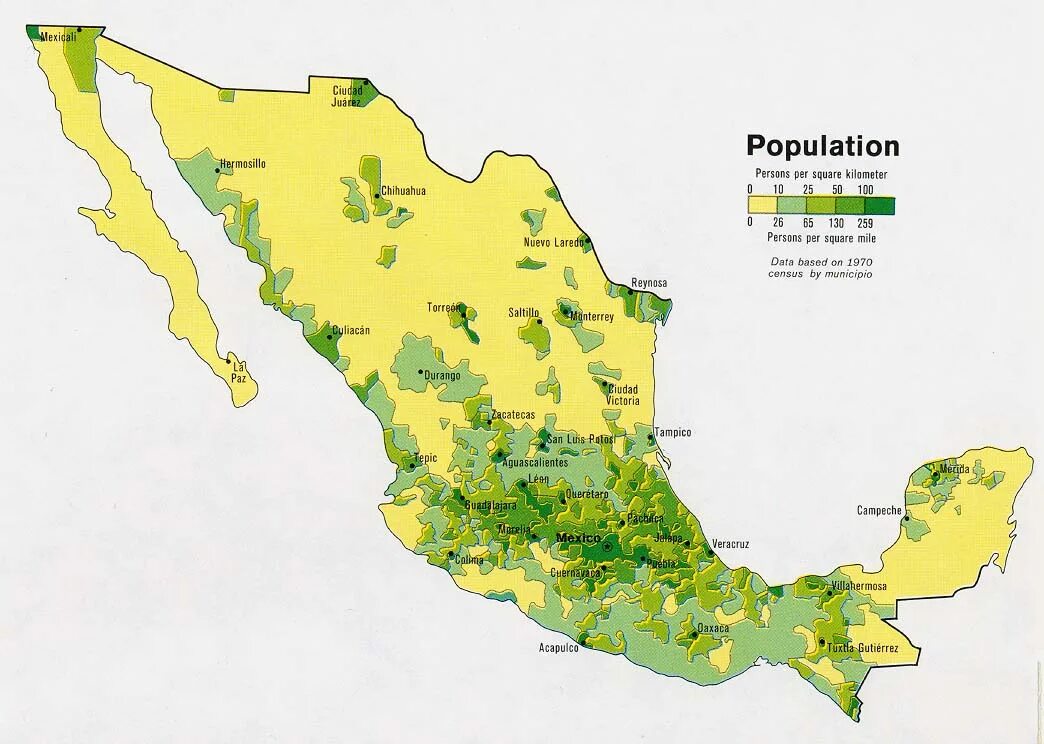 Различия по территории и по сезонам мексики. Карта плотности населения Мексики. Плотность населения Мексики. Население Мексики карта плотности населения. Карта плотности населения Мексики на 2020.