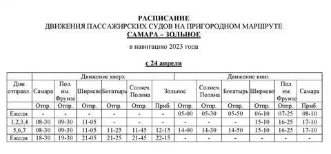 Движение автобусов самара