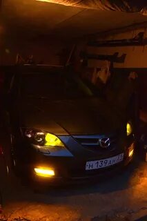 Передние габариты мазда 3