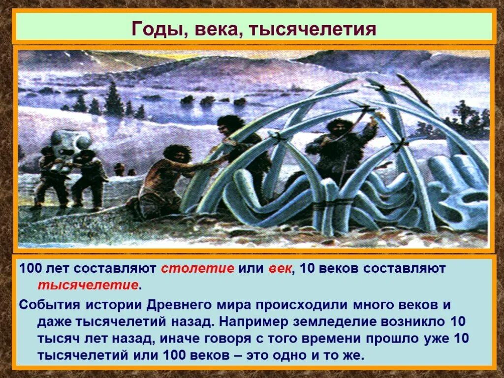 Много тысячелетий назад