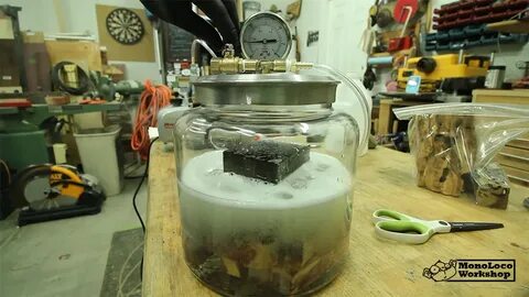Стабилизация древесины вакуумом