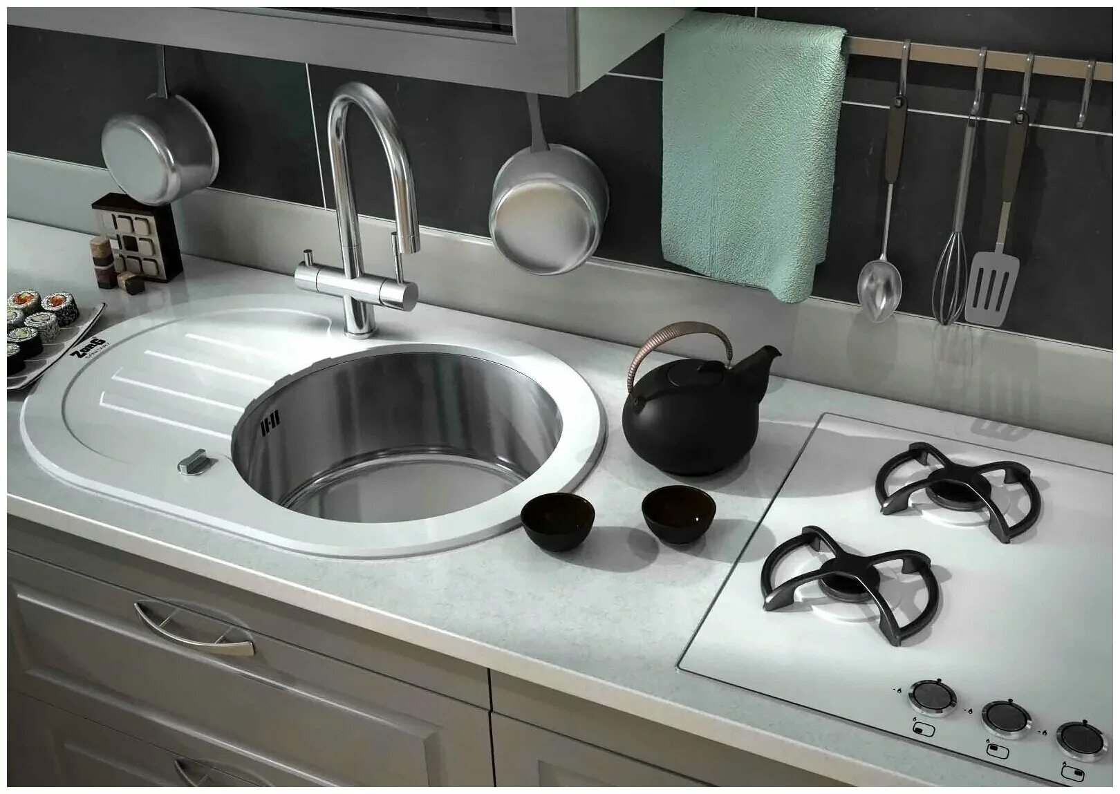 Inspirational Fiberglass Kitchen Sink Check more at https://homefurnitureone.com