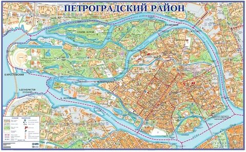 Карта петроградской стороны спб