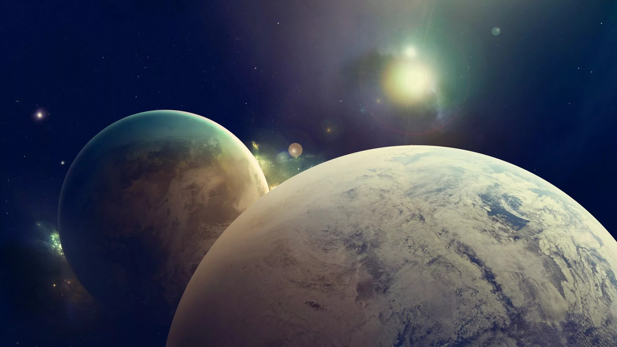 Телескоп Кеплер и экзопланеты. Космос планеты. Красивые планеты. Спутник планеты.