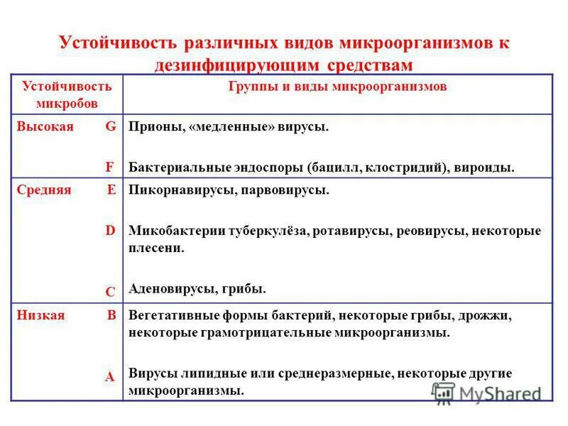 Возбудители нозокомиальных (внутрибольничных) инфекций. Проблема развития устойчивости возбудителей заболеваний. Резистентность микроорганизмов. Устойчивость к дезинфектантам характерна для возбудителей. Споры сибирской язвы устойчивость.