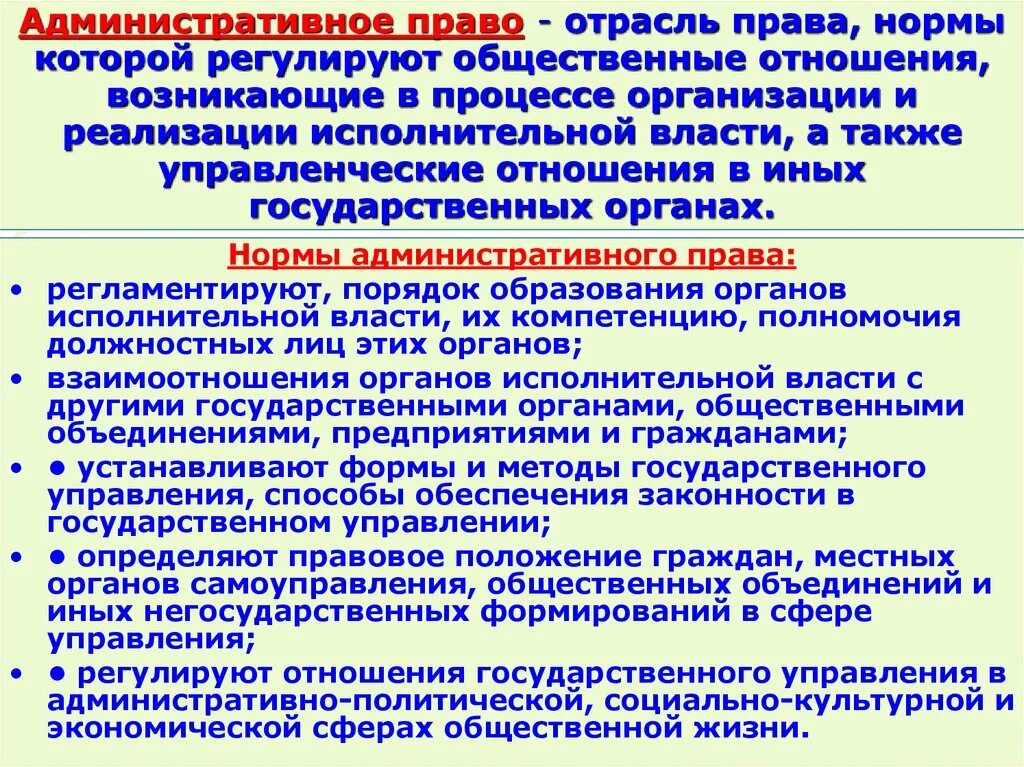 Общественные отношения в административном праве. Административно-правовые нормы регулируют. Административное право. Административные учреждения россии