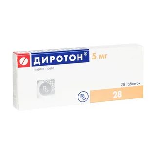 Как принимают диротон таблетки