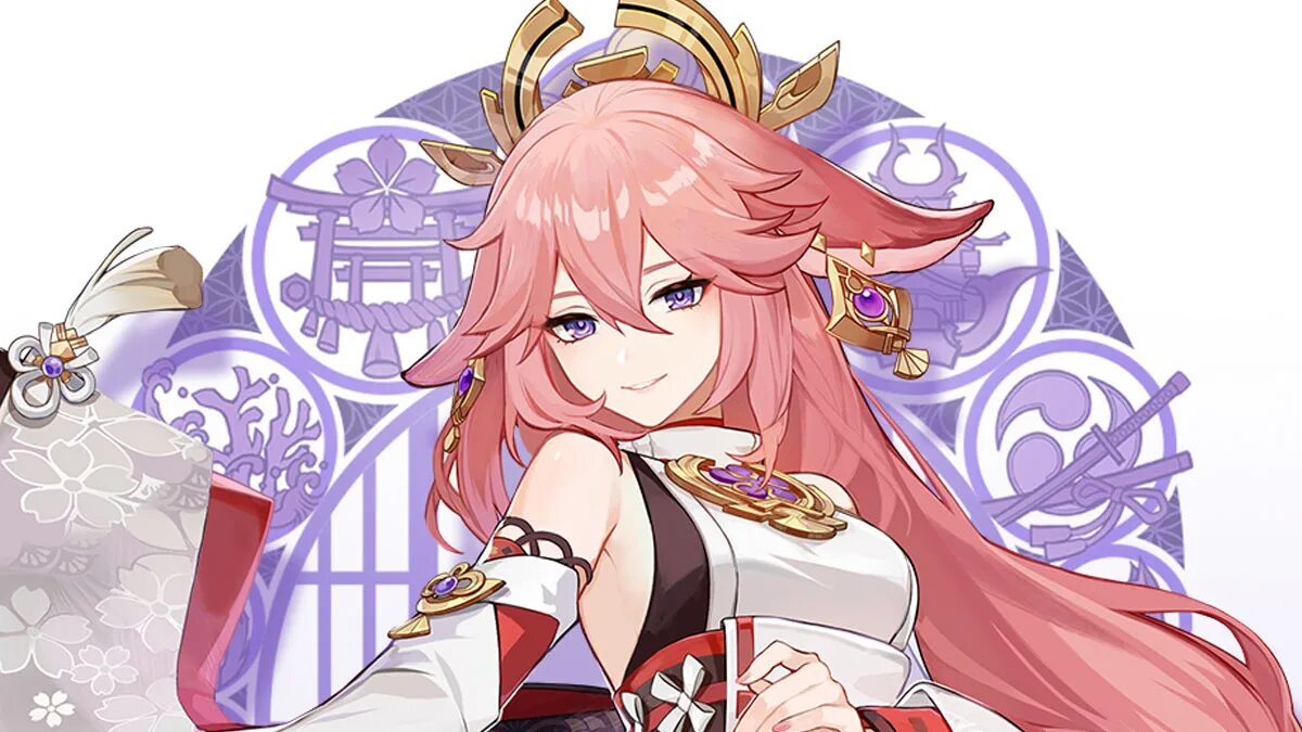 Какой баннер после сяо и мико. Яэ мико геншин анонс. Мико геншин импакт. Баннер яэ мико. Сяо геншин.