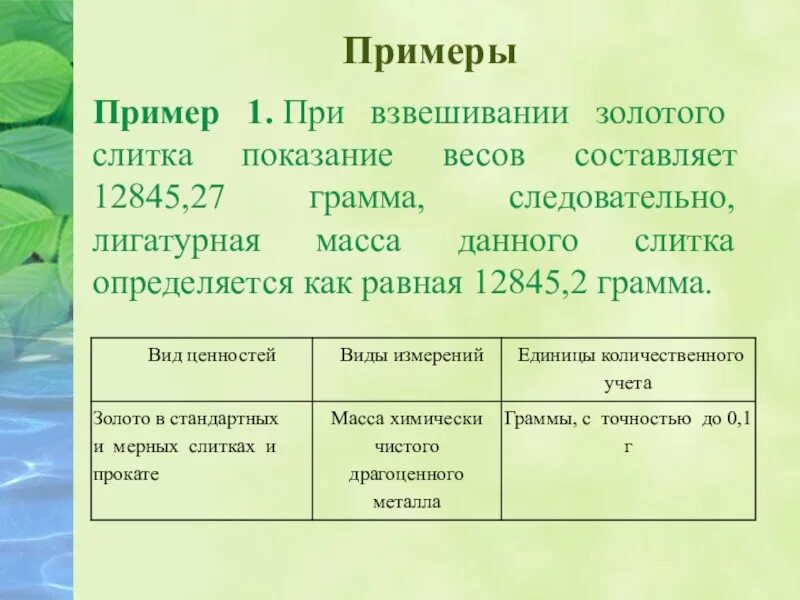 Определите показания весов при взвешивании. Лигатурная масса слитка. Лигатурная масса мерного слитка. Лигатурная масса золотого слитка. Лигатурная масса драгоценных металлов что это.