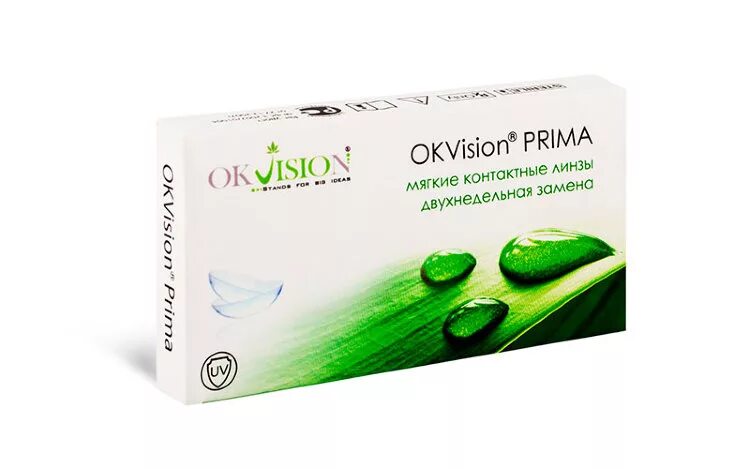 Линзы OKVISION prima. Линзы -1.50 8.4 OKVISION prima. Контактные линзы OKVISION prima Bio. OKVISION prima Bio (6 линз).