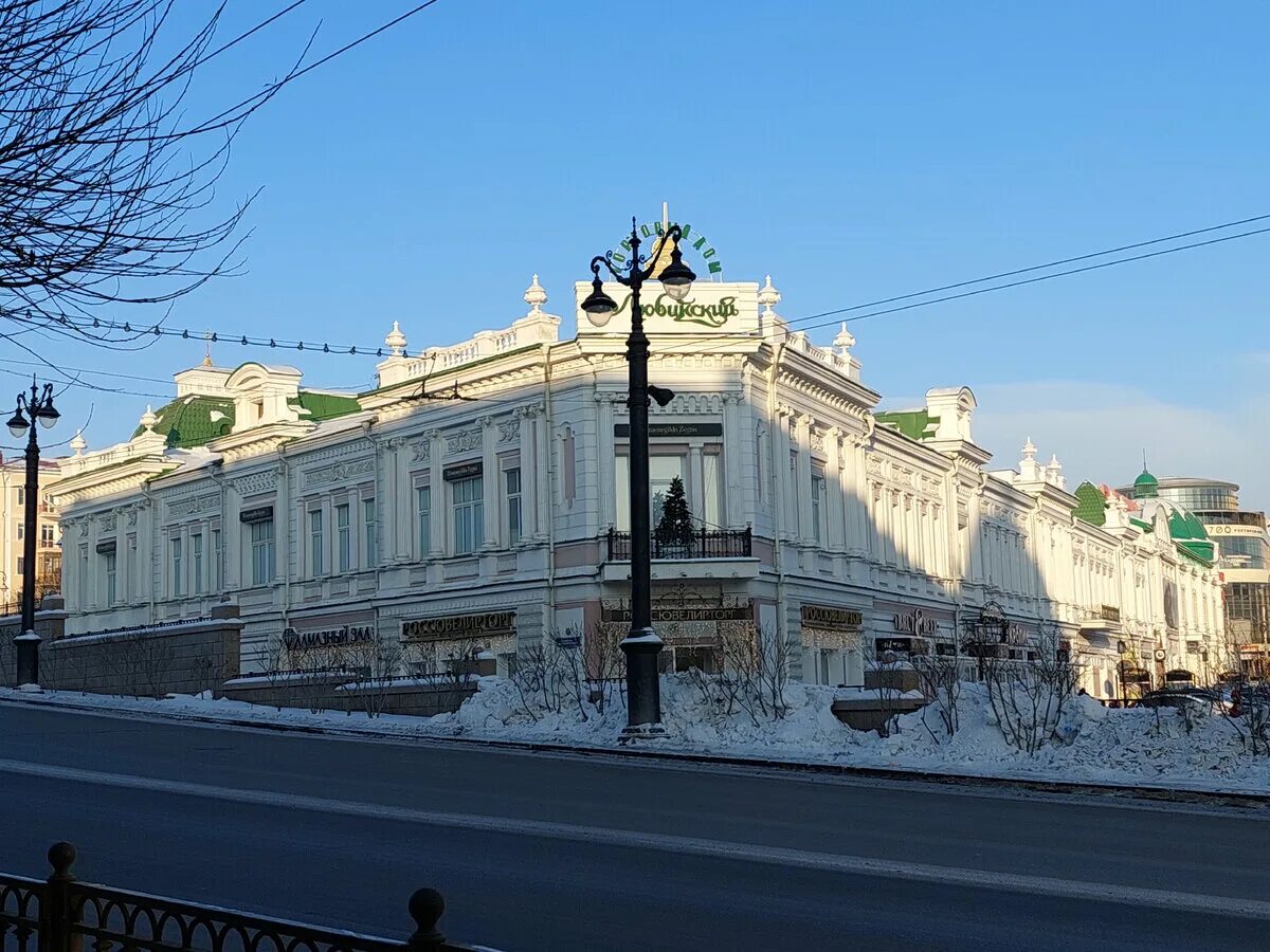 Город омск называют городом. Любинский проспект Омск. Любинский проспект Омск 19 век. Кехенленд Омск Любинский проспект. Любинский проспект купечество.