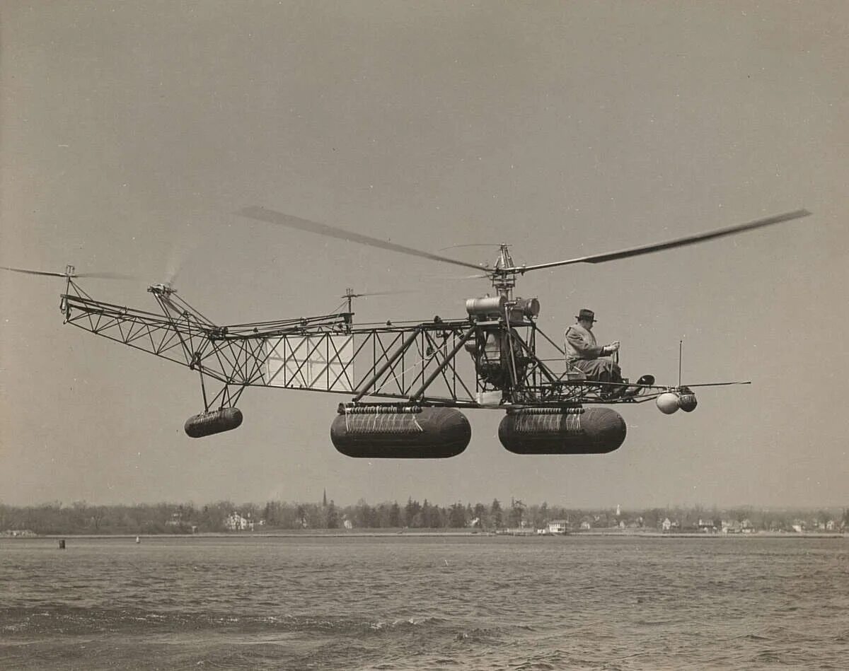 Первые вертолеты в мире