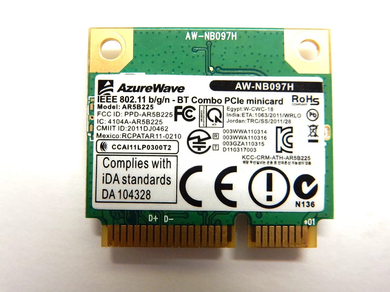 Модуль wifi bluetooth. Azurewave aw-nb097h. wi-fi модуль atheros ar5b225. wifi модуль ar5b225 для ноутбука samsung. asus atheros ar5b225.