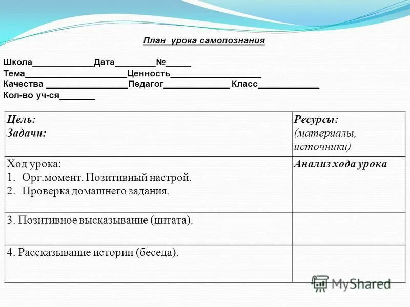 Самоанализ занятия во второй младшей группе. План конспект урока. Схема плана урока. План урока образец. План урока шаблон.