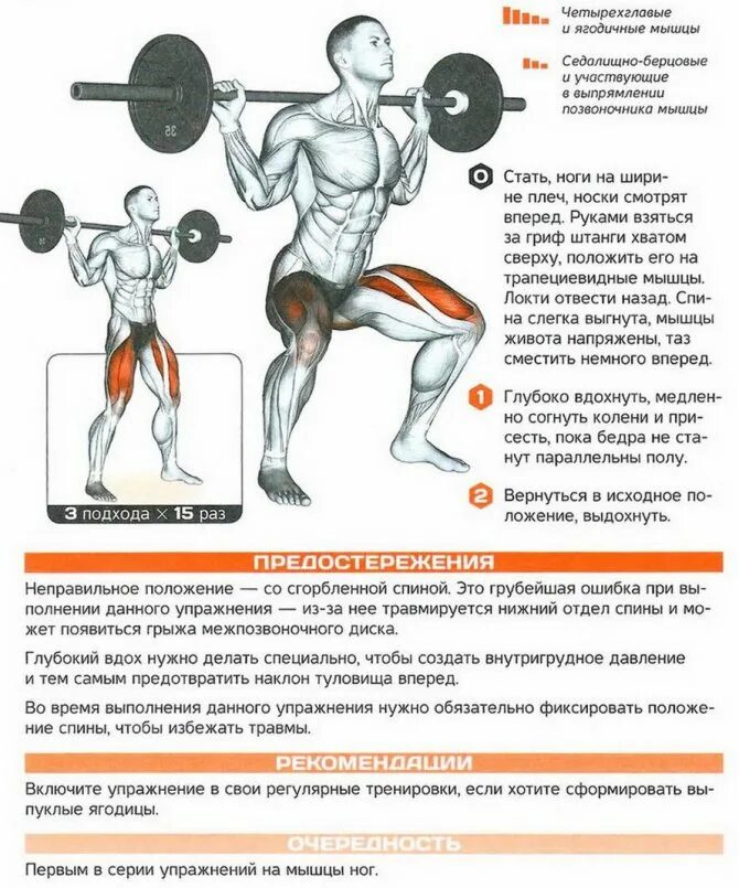Ошибки тренировки ног