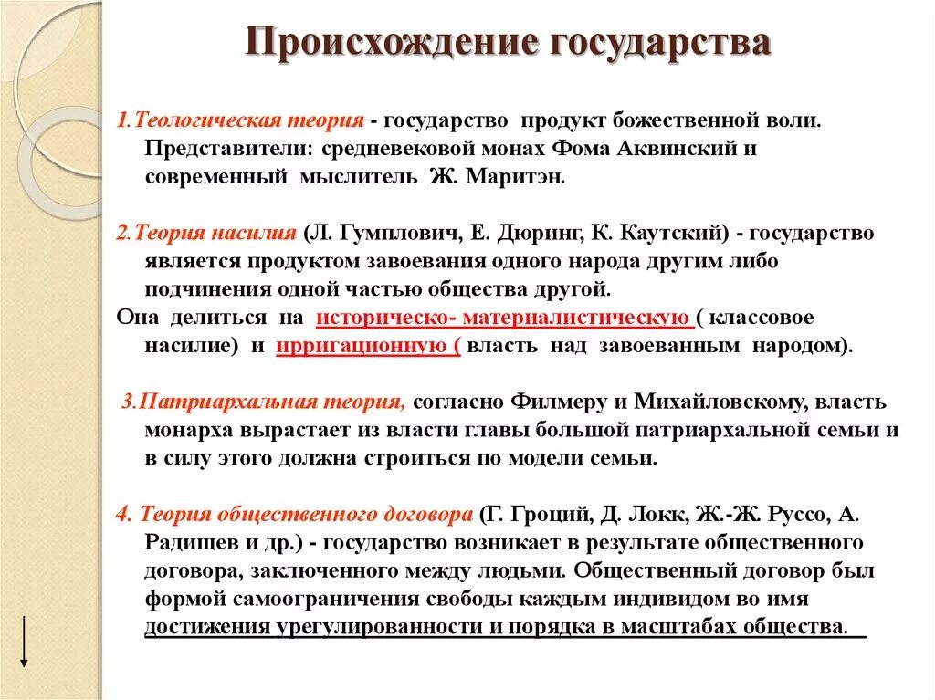 Теории возникновения государства. Государство теории происхождения государства. Теологическая теория происхождения государства. Теологическая теория возникновения государства.