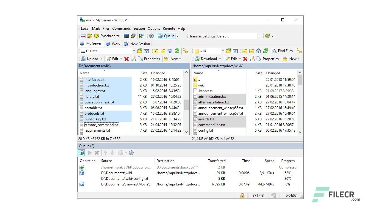 Winscp ftp. Winscp ftp