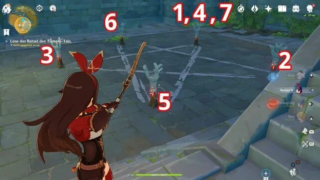 Genshin impact следы. Тайна Долины Тяньцю Genshin Impact факелы. Геншин загадка с факелами Долина Тяньцу. Головоломка в долине Тяньцю Genshin Impact. Головоломка с факелами Genshin Impact.
