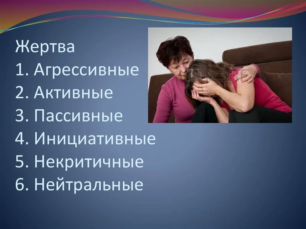 Поведение агрессивной жертвы. Виктимное поведение презентация. Пассивная жертва